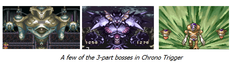 Three Part Bosses